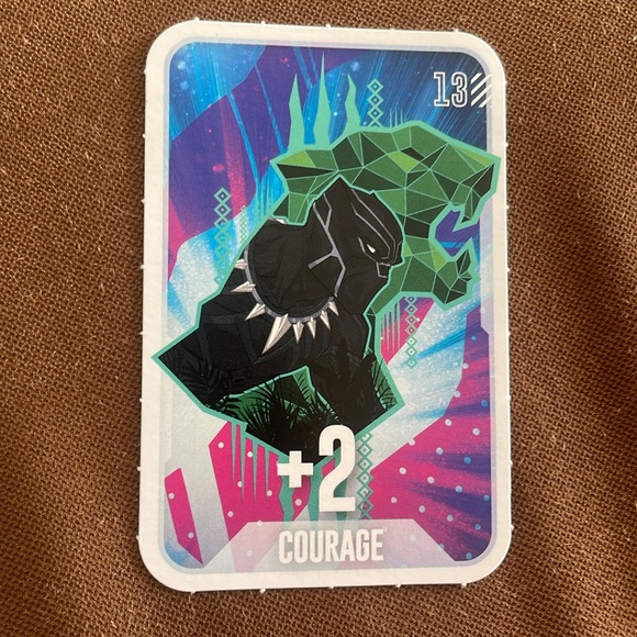 Marvel Collectible Card #13 - #2 COURAGE - Picture 3 of 3
